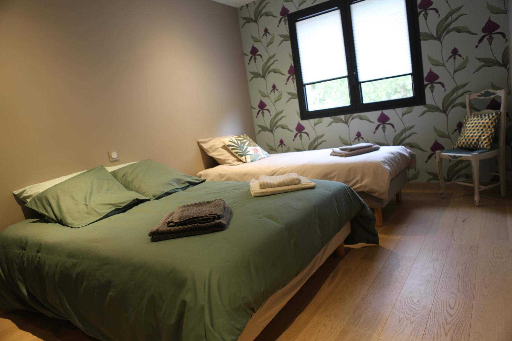 Chambres Avec Salle De Bain Et Petit Dejeuner Chez Jp&Josy Saint-Aubin-de-Medoc Bagian luar foto
